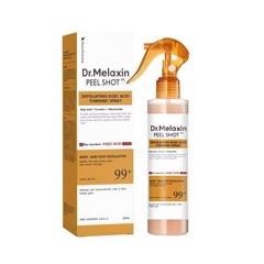 Dr. Melaxin Peel Shot Exfoliant Kojic Acid Turmeric Spray 200ml Free Shipping