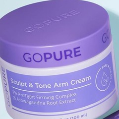 GoPure Firming Butt & Thigh Cream – 4.25 Fl Oz EXP: 2027 Sealed New