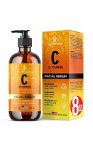InstaSkincare Vitamin C Facial Serum 8oz Brightening Vegan Cruelty-Free