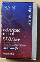 StriVectin NIA114 Technology Advanced Retinol Night Oil STAR Light 1 oz NEW