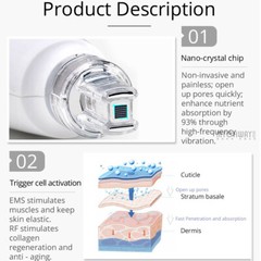 2026 NEW EMS Meso Injector No Needle Skin Care Machine RF Mesotherapy Meso Gun