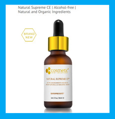 Cosmetic Skin Solutions 15% C Supreme C E ~1 fl oz / 30 ml ~ 84.79% Orgainc!!