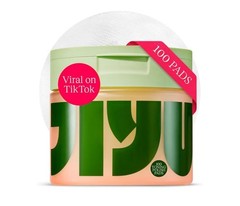 JiYu Korean Skincare Toning Polish Pads For Dark Spots Wrinkles Dull Skin Ant