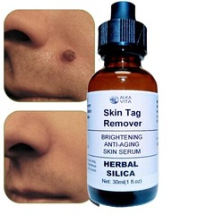 Skin Brightening Anti-aging Herbal Silica Facial Serum Natural Formula ALKA VITA