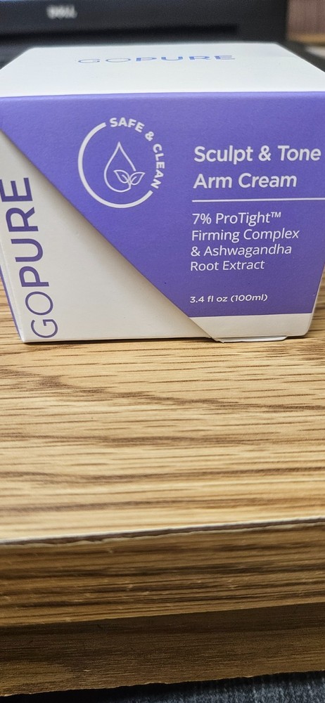 goPure Sculpt & Tone Arm Cream 3.4 Fl Oz