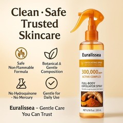 Peel Shot Body & Face Turmeric Mist – Botanical Exfoliating & Skin Comfort Spray