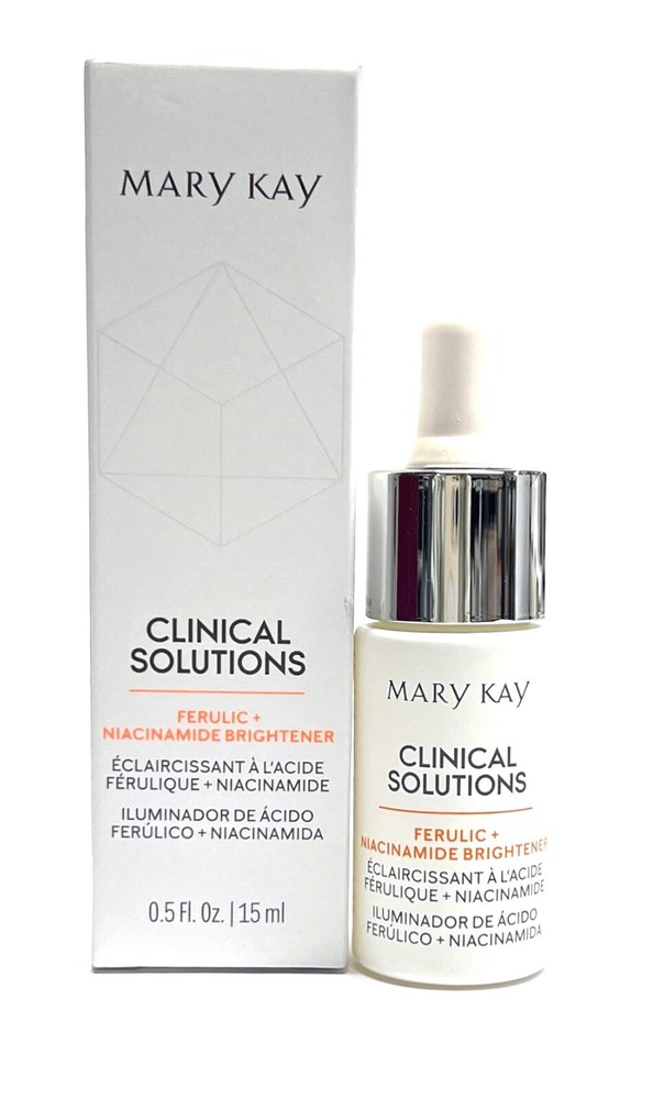 MARY KAY CLINICAL SOLUTIONS FERULIC + NIACINAMIDE BRIGHTENER~177902~NIB!