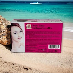 Kojic White Gluta Collagen Super Aha Soap 160g