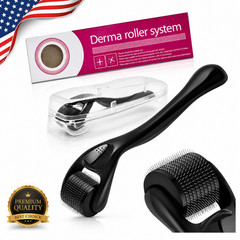Beard Derma Roller For Hair Loss Beard Growth Titanium Fast Shipping