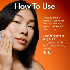 Extra Strength Daily Peel Pads – 2-Step Exfoliating Treatment for Anti-Aging, Sm