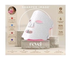 Sharper Image Revel LED Light Therapy Face Mask New & Sealed