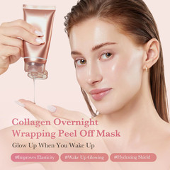 Medicube Collagen Overnight Wrapping Peel Off Facial Mask Pack FREE SHIPPING