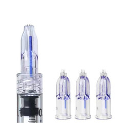 10Pcs Crystal 3Pin 34G Micro Pin 1.2/1.5mm Cartridge For Anti Aging Around Eyes