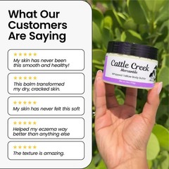 Cattle Creek Mercantile Cattle Creek Whipped Beef Tallow For Skin Face Deeply