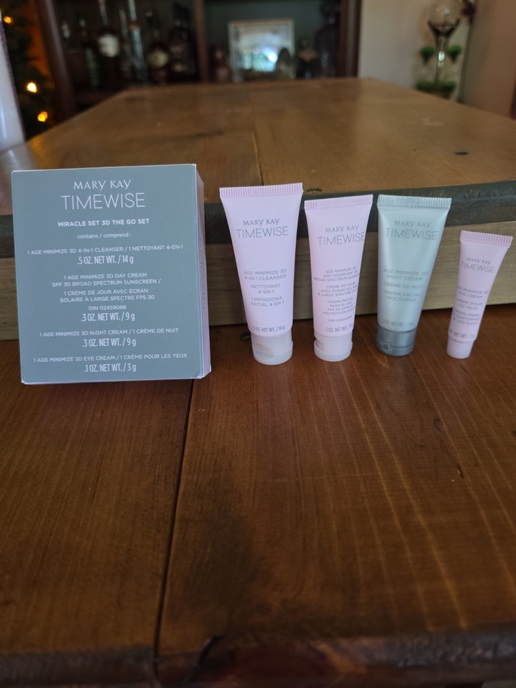 Mary Kay Timewise Miracle Set 3D The Go Set Brand New But Expired