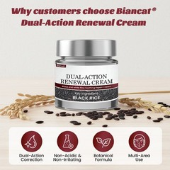 Premium Biancat Rice and White Black Soothing Repair cream,Natural Body Serum..1