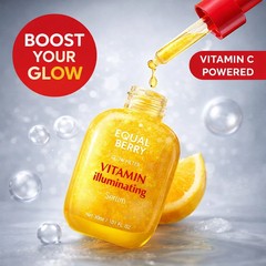 EQQUALBERRY Vitamin C Brightening Serum Niacinamide Hyaluronic Korean Skin