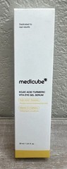 MEDICUBE KOJIC ACID TURMERIC VITA EYE GEL SERUM SEALED FAST SHIP Exp 2029
