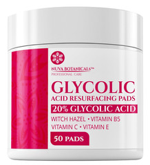 Glycolic Acid 20% Resurfacing Pads – Exfoliating Peel Pads Vitamins USA