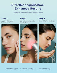 10Oz Microcurrent Conductive Gel – Hydrating Gel with Hyaluronic Acid & Aloe Ver