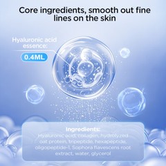 Microneedle Eye Patches with Hyaluronic Acid – Reduce Under Eye Bags & Lines