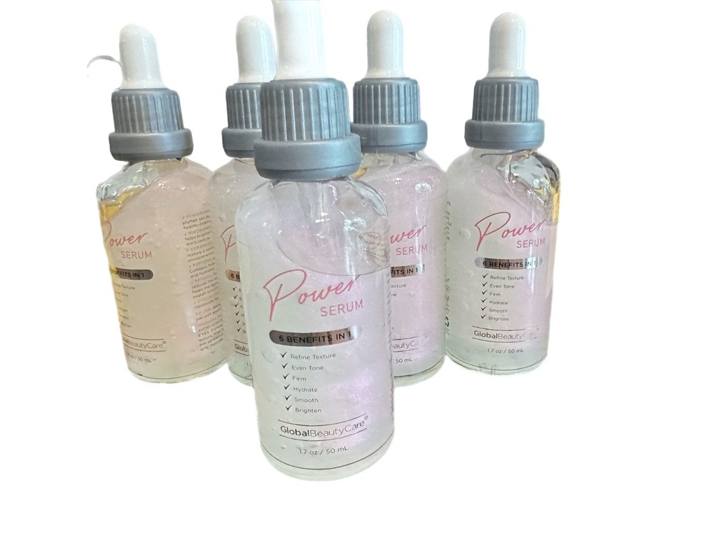 5 New Global Beauty POWER Serum antiaging skin facial beauty powerhouse