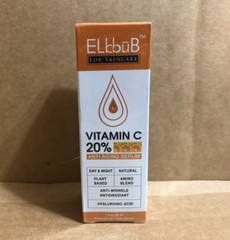 Vitamin C 20% Anti-Aging Serum 1-oz. Exp: 04/2026 by ELBBUB **