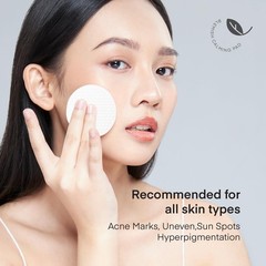 Niacinamide, Centella & Hyaluronic Acid Serum Pad – Korean Brighten, Soothe &…