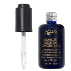 Kiehl’s Midnight Recovery Concentrate Face Oil Serum 50ml 1.7oz Overnight Repair