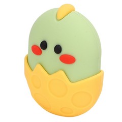 2pcs Yellow Chicken Ice Face Mold Eye Roller