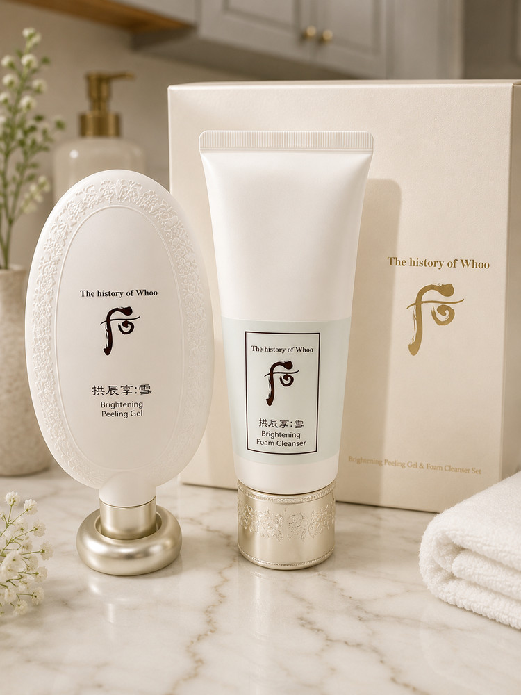 Whoo Gongjinhyang Seol Cleanser Set Hydration Peeling Gel 120ml