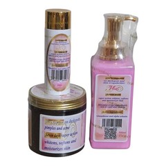 No Limit Plus Skin Milk, Mega Blast Serum And Creamy Black Soap With Evob Seal