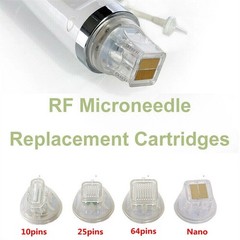 5/10 Pcs 10/25/64 Pins Disposable Gold Plated Insulated Cartridges Replacements