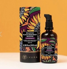 iYURA Balaayah Black Gram Body Booster Romance Body Oil – 3.38 oz NEW Sealed