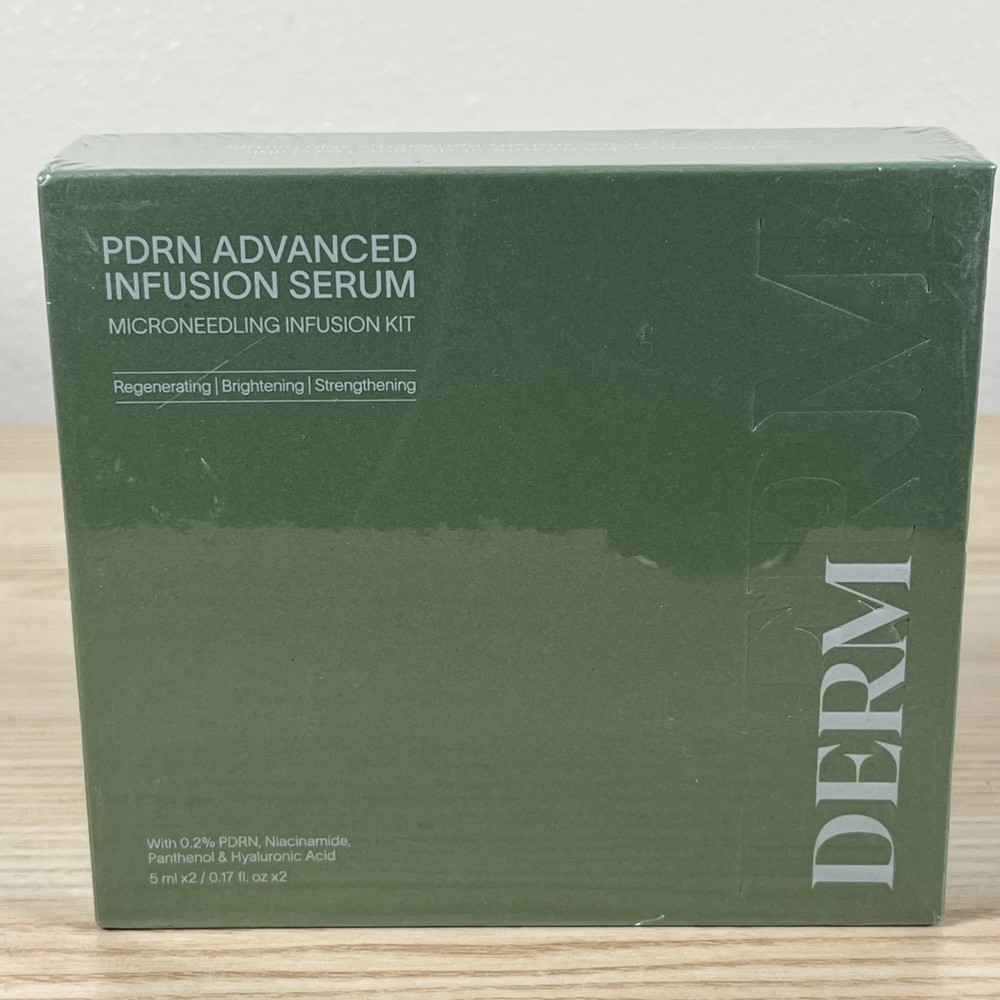DERM Skincare – PDRN Advanced Infusion Serum Sealed In Box Exp: 11/22/2029