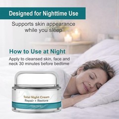 Premium Total Night Cream Sun along with Restore 1 oz sealed By Repair Coast Sci