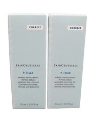 SKINCEUTICALS P-TIOX WRINKLE MODULATING PEPTIDE SERUM 0.5 OZ BOXED SEALED 2PCS