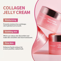Deep Hydrating Collagen Jelly Cream Moisturizing Tightening Soothing Anti-Aging