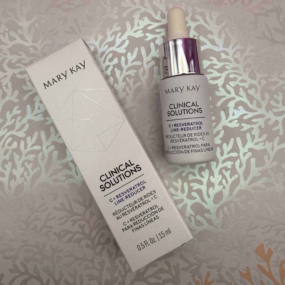 Mary Kay Clinical Solutions C + Resveratrol Line Reducer NIB-EXPIRED FREE SHIP