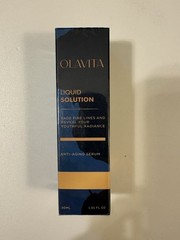 OLAVITA Liquid Solution Age Erase Formula Anti aging 1.01 OZ Genuine Authentic