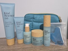 Kind Science 5-Piece Deluxe Anti-Aging Skin Care Set for Day + Night Hydration