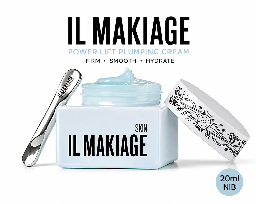 IL MAKIAGE Power Lift Plumping Cream 20ml | Firming Anti-Aging Face Moisturizer