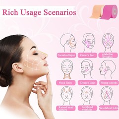 2pcs Anti Wrinkle Face Tape Facial Myofascial Lift Tape for Skin Kinesiology Tap