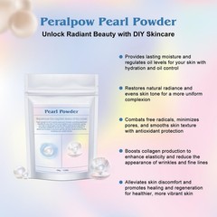 Organic Pearl Powder for DIY Skincare – Brightening, Anti-Aging, Hydrating, 100g