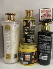 NO SPOT INJECTION Body Wash, Body Soap, Lotion, Face Cream & Oil 5-Piece Combo