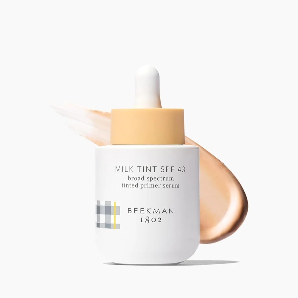 Beekman 1802 Milk Tint SPF 43 Tinted Primer Serum -Medium-1.0 fl-oz