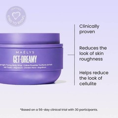 MAELYS Get-Dreamy overnight toning body whip 6.8 oz NEW PACKAGING