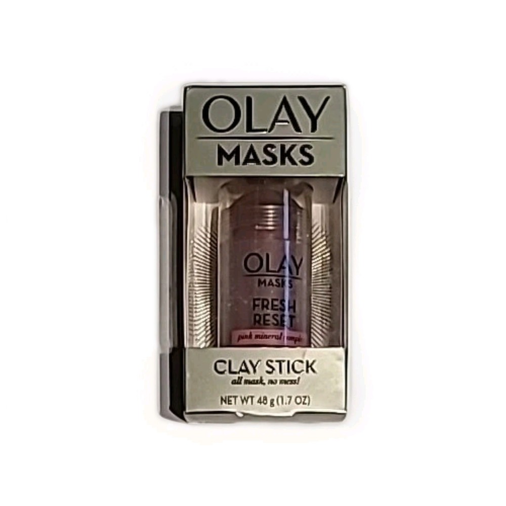Olay Masks Fresh Reset Clay Stick Pink Mineral Complex 1.7 oz each