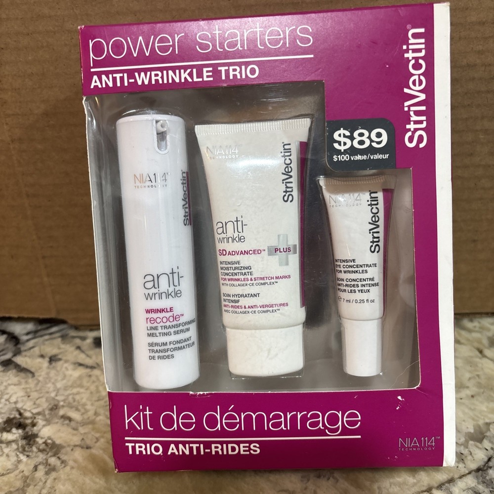 StriVectin Power Starters Anti-Wrinkle Trio