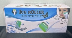 Ice Roller Facial Massager Tool Anti-Aging Self Care Puffiness Wrinkles, Green